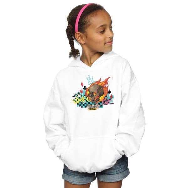 Disney Wreck It Ralph Race Skull Hoodie för flickor