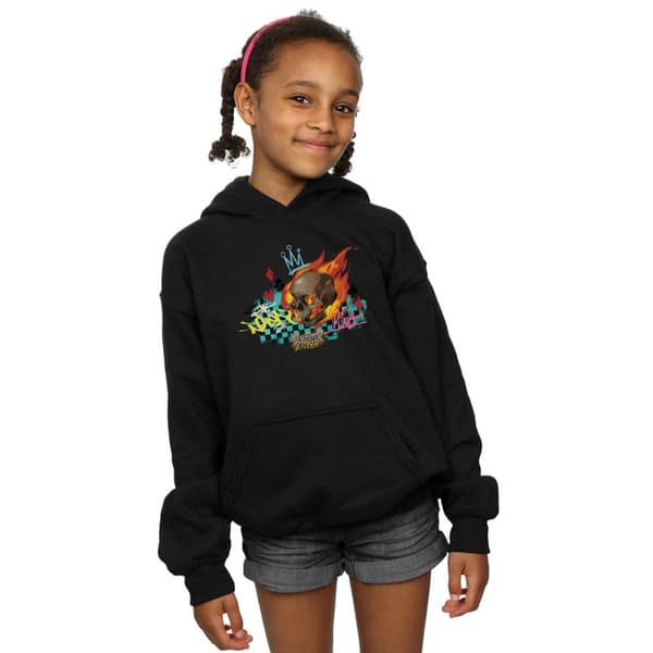 Disney Wreck It Ralph Race Skull Hoodie för flickor