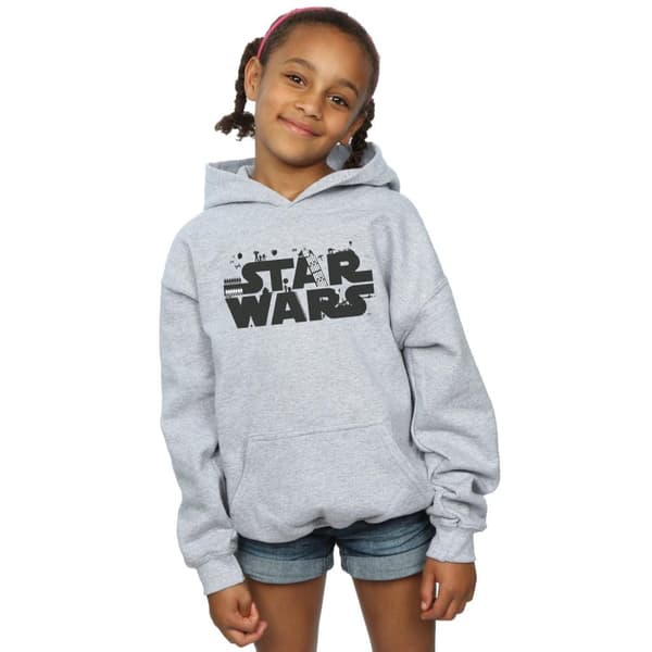 Star Wars Girls Minimalist Logo Hoodie