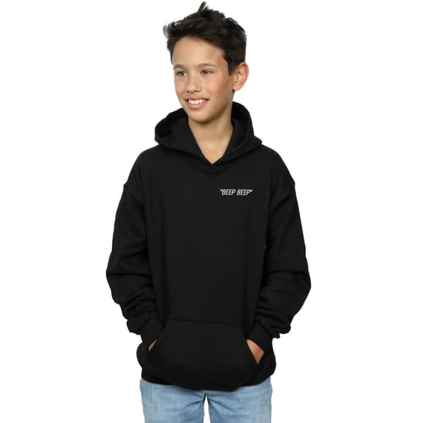 Looney Tunes Beep Beep-hoodie med brösttryck för pojkar