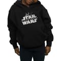 Miniatyrbild 3 av 4: Star Wars: The Rise of Skywalker Star Wars The Rise Of Skywalker Rey And Kylo Battle Hoodie för tjejer