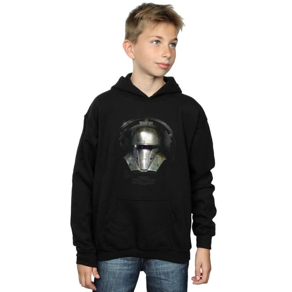 Star Wars Boys The Mandalorian Dark Helmet Hoodie