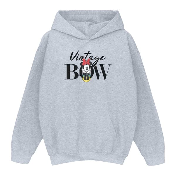 Disney Dam/Lady Minnie Mouse Vintage Bow Hoodie