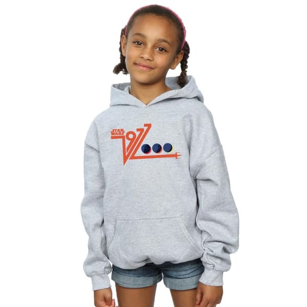 Star Wars Girls Retro 1977 Death Star Hoodie