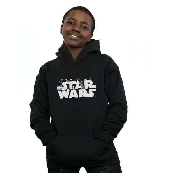 Star Wars Boys Minimalist Logo Hoodie
