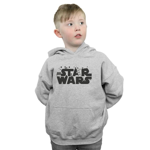 Star Wars Boys Minimalist Logo Hoodie