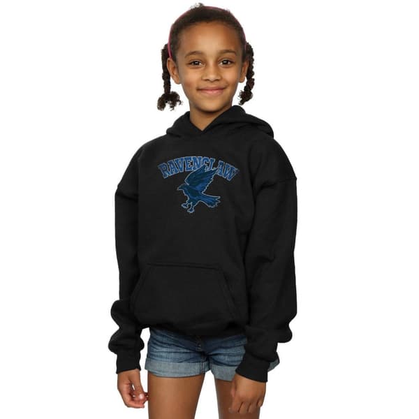 Harry Potter Girls Ravenclaw Sport Emblem Hoodie