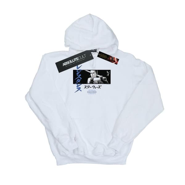 Star Wars: The Rise of Skywalker Boys Star Wars The Rise Of Skywalker Rey Katakana Art Stripe Hoodie