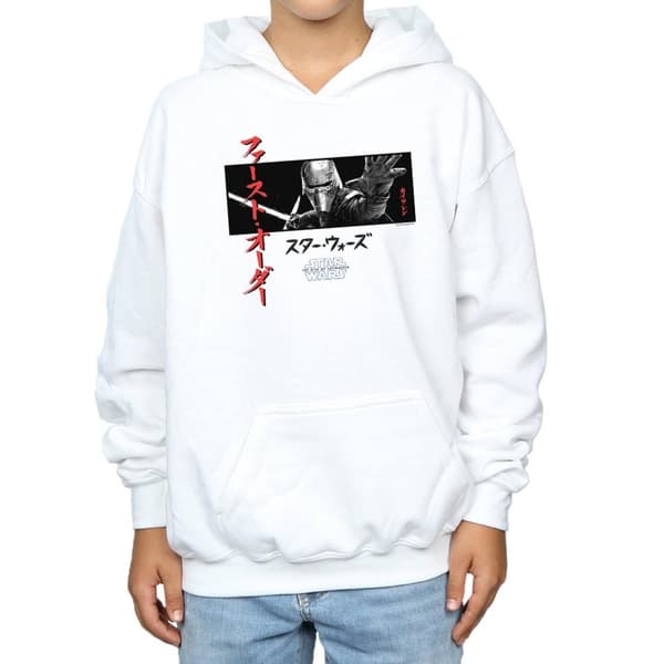 Star Wars: The Rise of Skywalker Boys Star Wars The Rise Of Skywalker Kylo Ren Katakana Art Stripe Hoodie