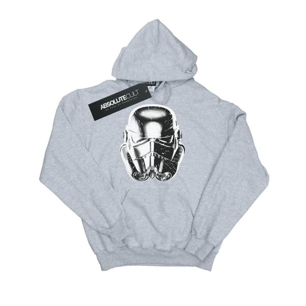 Star Wars Pojkar Stormtrooper Warp Speed Hjälm Hoodie