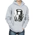 Miniatyrbild 3 av 5: Star Wars Pojkar Stormtrooper Warp Speed Hjälm Hoodie