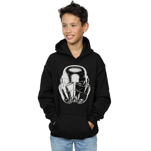 Star Wars Pojkar Stormtrooper Warp Speed Hjälm Hoodie