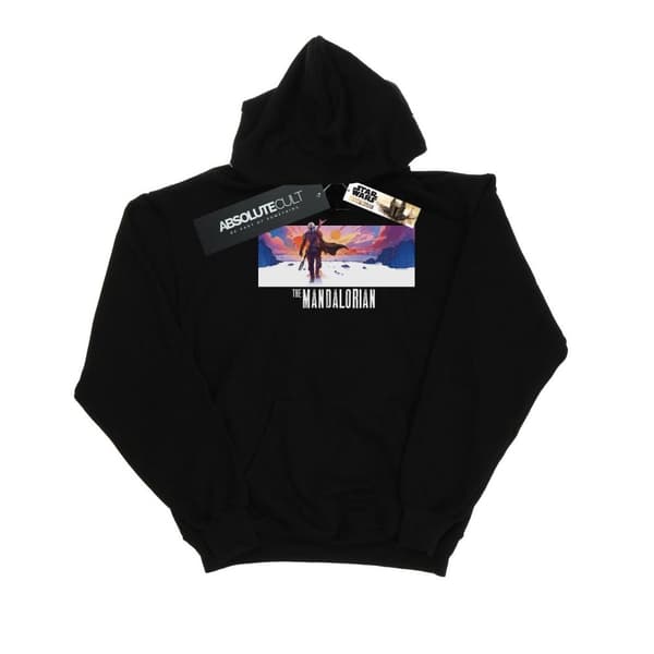 Star Wars Boys The Mandalorian Landscape Hoodie