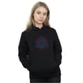Miniatyrbillede 2 af 5: Harry Potter Womens/Ladies Neon Deathly Hallows Hoodie