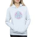 Miniatyrbillede 3 af 5: Harry Potter Womens/Ladies Neon Deathly Hallows Hoodie