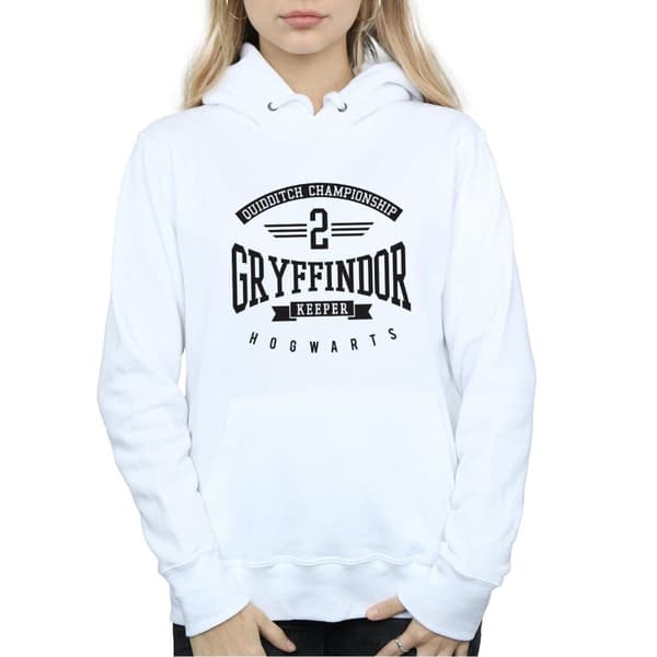 Harry Potter Gryffindor Keeper-hoodie för damer/kvinnor