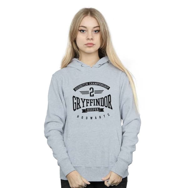 Harry Potter Gryffindor Keeper-hoodie för damer/kvinnor