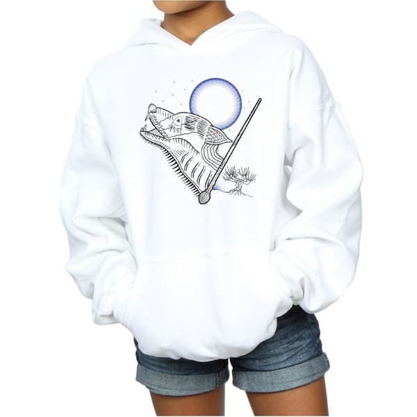 Harry Potter Girls Werewolf Line Art Hoodie