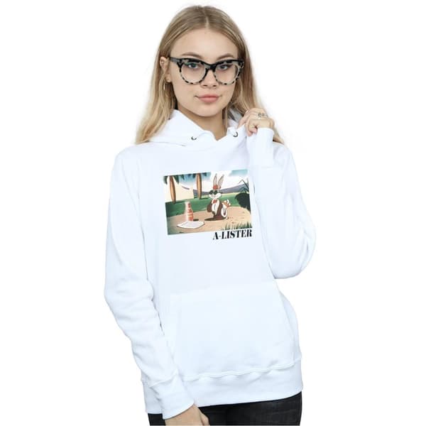 Looney Tunes Womens/Ladies Bugs Bunny A-Lister Hoodie