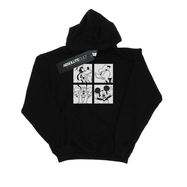 Disney Boxed Hoodie för damer/kvinnor Musse, Kalle, Långben och Pluto