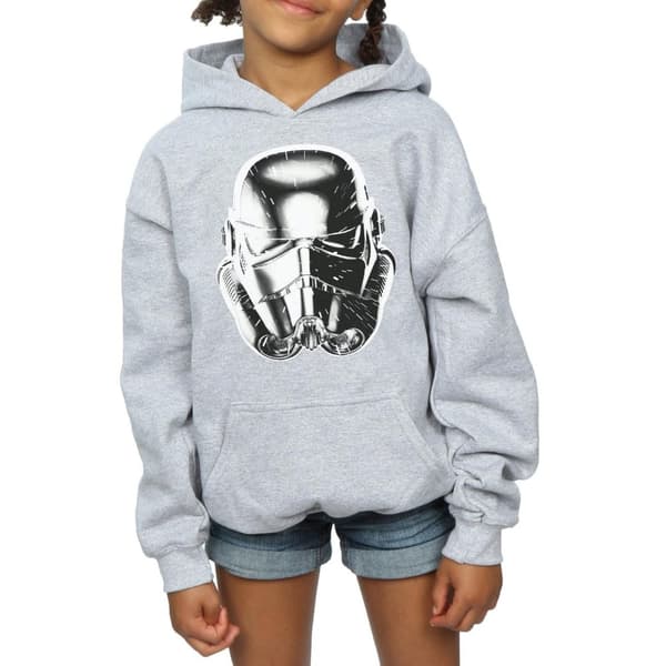 Star Wars Girls Stormtrooper Warp Speed Helmet Hoodie