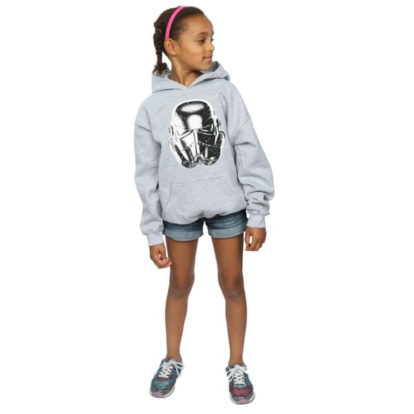 Star Wars Girls Stormtrooper Warp Speed Helmet Hoodie