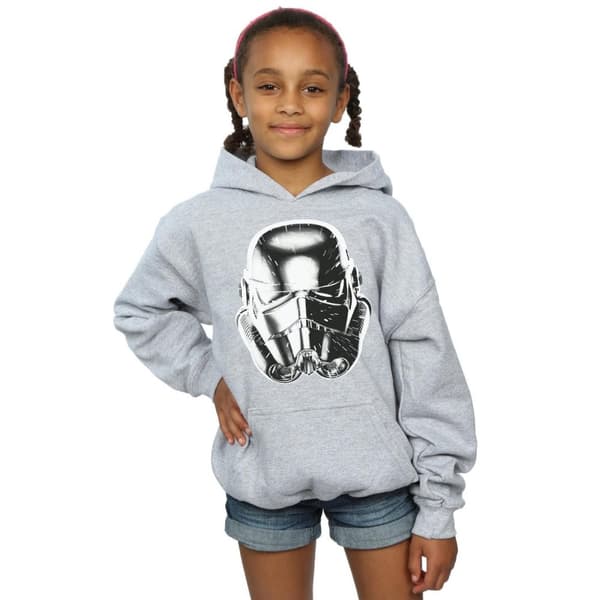 Star Wars Girls Stormtrooper Warp Speed Helmet Hoodie