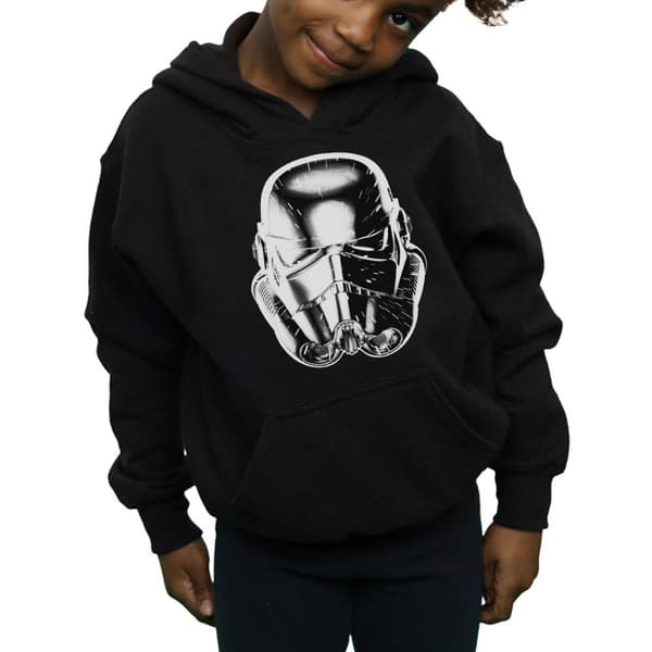 Star Wars Girls Stormtrooper Warp Speed Helmet Hoodie
