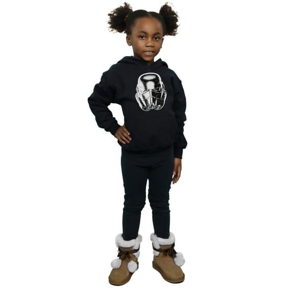 Star Wars Girls Stormtrooper Warp Speed Helmet Hoodie