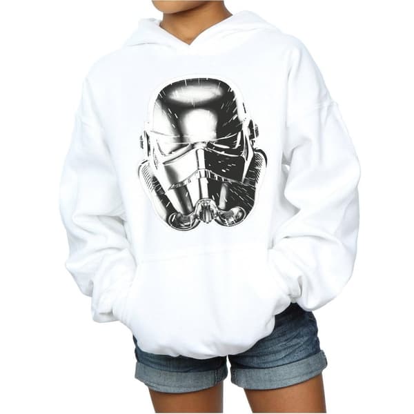 Star Wars Girls Stormtrooper Warp Speed Helmet Hoodie