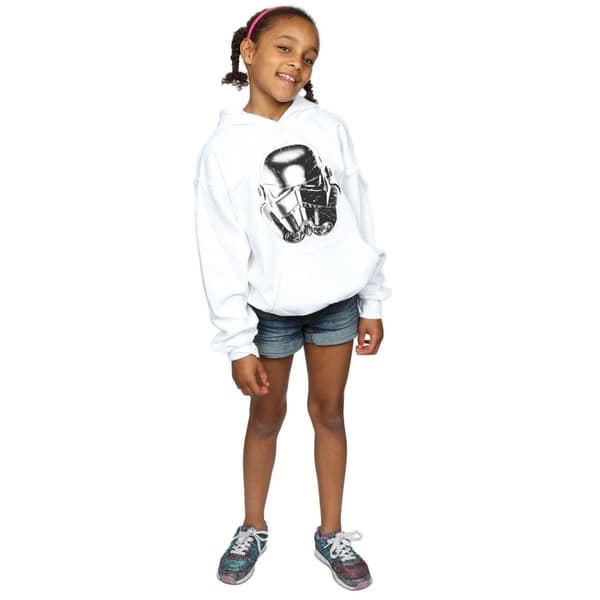 Star Wars Girls Stormtrooper Warp Speed Helmet Hoodie