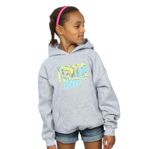 Disney Tinker Bell Wording Infill Hoodie för flickor