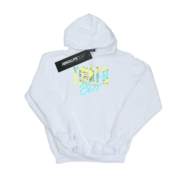 Disney Tinker Bell Wording Infill Hoodie för flickor White 7-8 Years