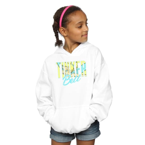 Disney Tinker Bell Wording Infill Hoodie för flickor