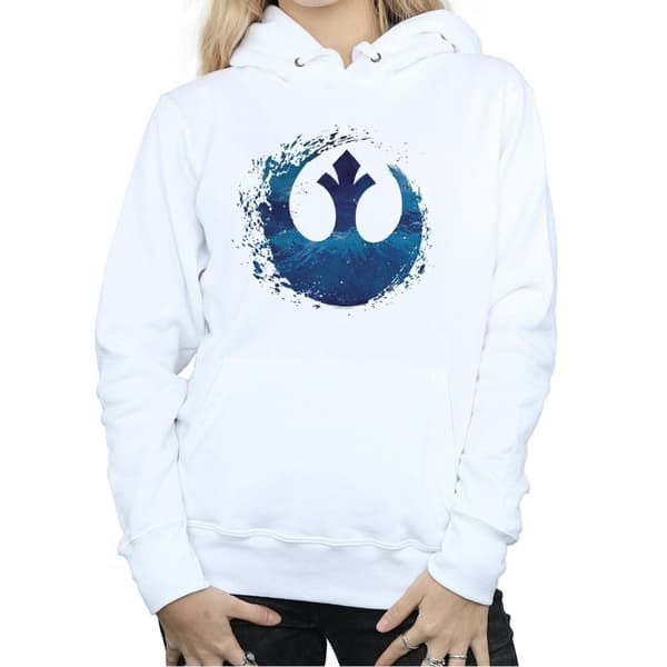 Star Wars: The Rise of Skywalker Star Wars The Rise Of Skywalker Resistance Symbol Wave Hoodie - dam/dam