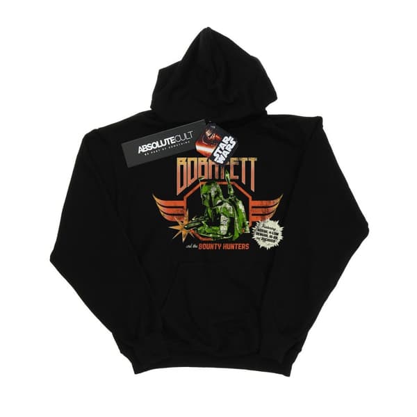 Star Wars Boys Boba Fett Rock Poster Hoodie