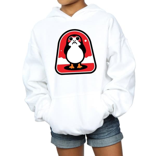 Star Wars Girls The Last Jedi Porgs Badge Hoodie