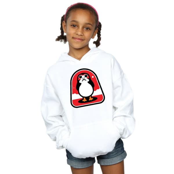 Star Wars Girls The Last Jedi Porgs Badge Hoodie