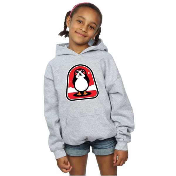 Star Wars Girls The Last Jedi Porgs Badge Hoodie