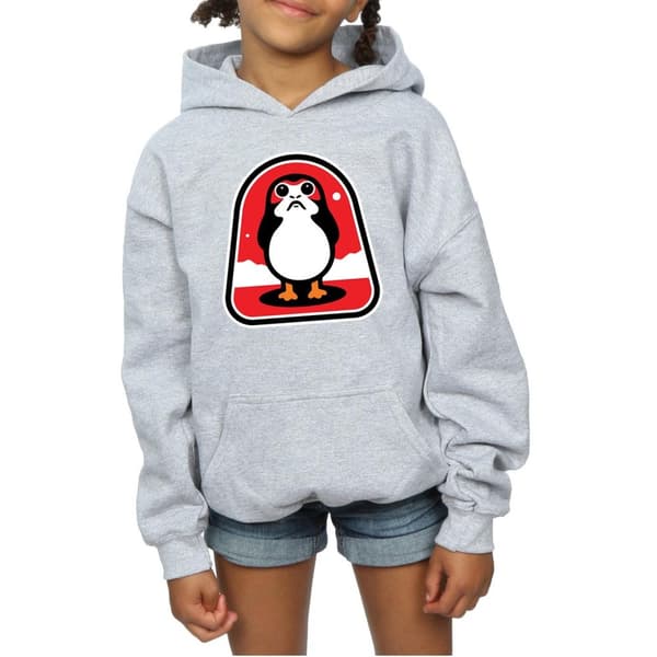 Star Wars Girls The Last Jedi Porgs Badge Hoodie