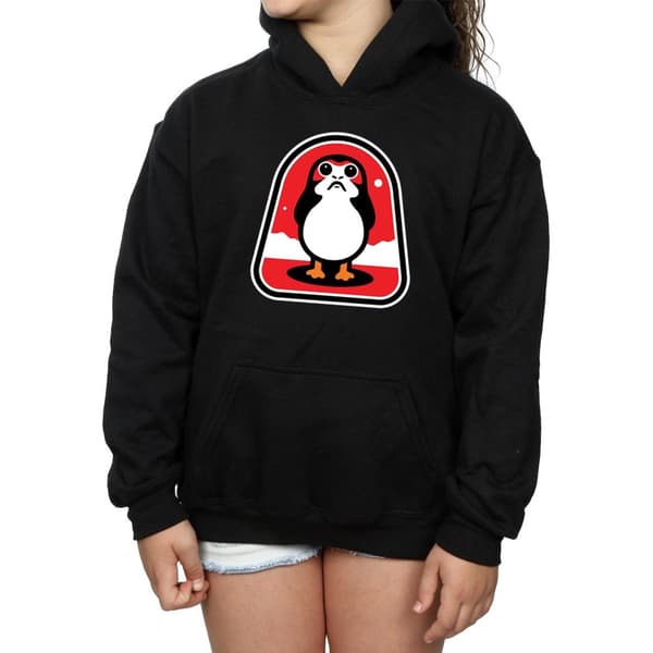Star Wars Girls The Last Jedi Porgs Badge Hoodie