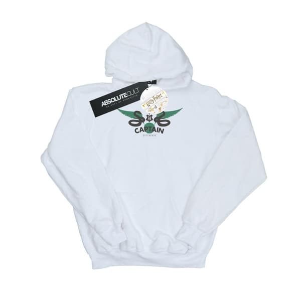 Harry Potter Boys Slytherin Captain Hoodie White 5-6 Years