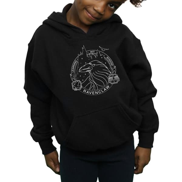 Harry Potter Girls Ravenclaw Seal Hoodie