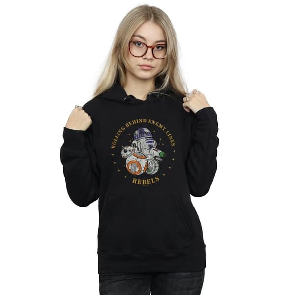 Star Wars: The Rise of Skywalker Womens/Ladies Star Wars The Rise Of Skywalker Rolling Behind Enemy Lines Hoodie