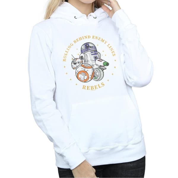 Star Wars: The Rise of Skywalker Womens/Ladies Star Wars The Rise Of Skywalker Rolling Behind Enemy Lines Hoodie