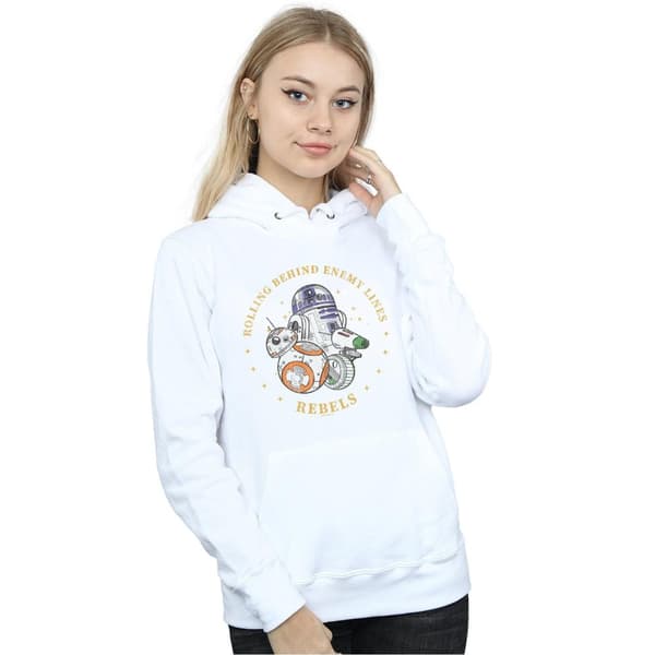 Star Wars: The Rise of Skywalker Womens/Ladies Star Wars The Rise Of Skywalker Rolling Behind Enemy Lines Hoodie