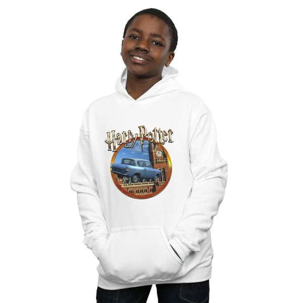Harry Potter Boys Flying Car Hoodie
