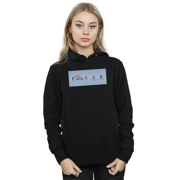 Disney Kvinnor/Ladies Toy Story 4 Duke Caboom Pixar Studios Logo Hoodie