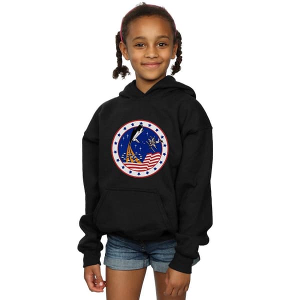 NASA Girls Classic Rocket 76 Hoodie