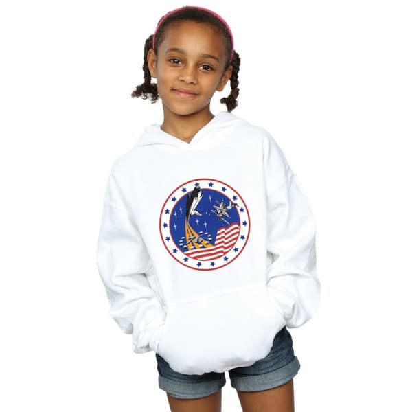 NASA Girls Classic Rocket 76 Hoodie